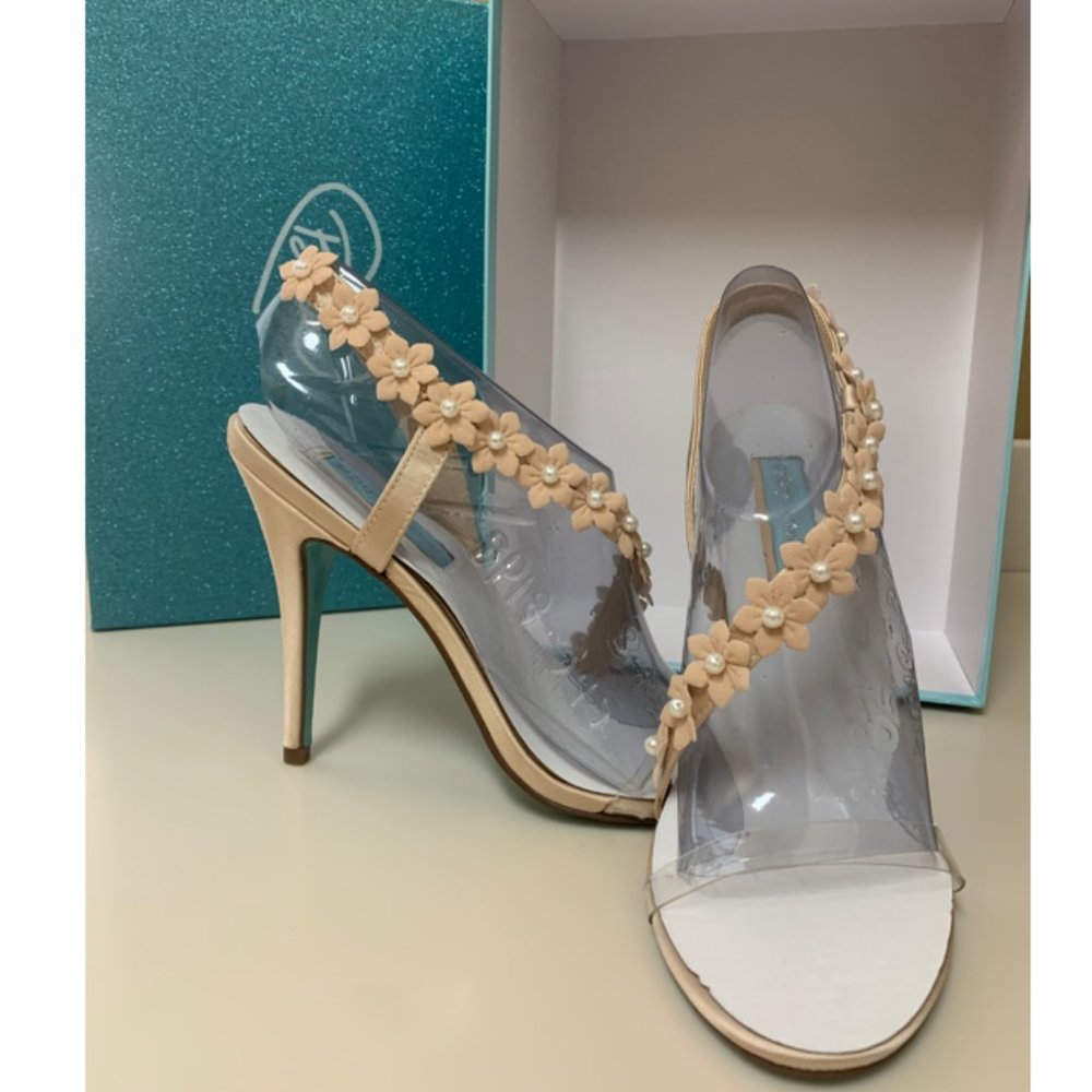 Betsey Johnson Baha Satin Sandals
